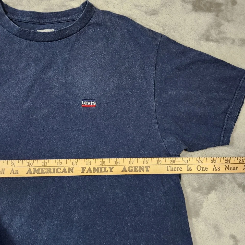 Levis Shirt Mens L Embroidered Retro Short Sleeve Casual Everyday Western Cowboy